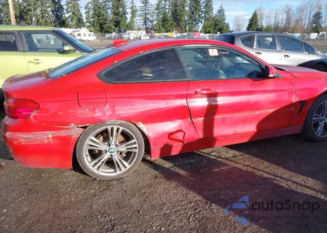 2014 BMW 428I z USA, uszkodzony, nr VIN WBA3N3C53EF712625